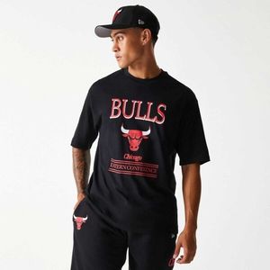 New Era CHICAGO BULLS NBA Pánské triko, černá, velikost obraz