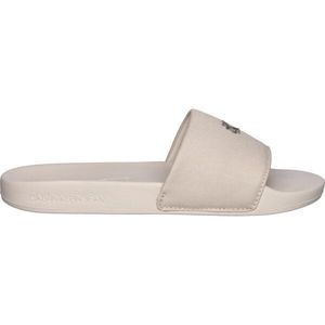 Calvin Klein SLIDE MONOGRAM Dámské pantofle, béžová, velikost obraz