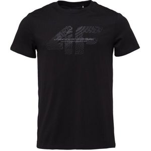 4F TSHIRT Pánské triko, černá, velikost obraz