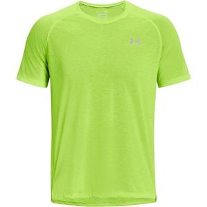 Under Armour STREAKER Pánské triko s krátkým rukávem, světle zelená, velikost obraz
