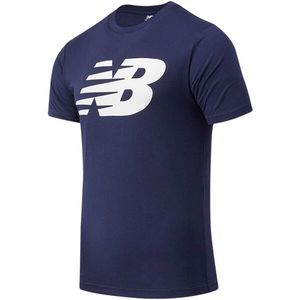 New Balance NB CLASSIC NB TEE Pánské triko, tmavě modrá, velikost XXL obraz