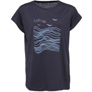 Lotto WAVE TEE Dámské triko, tmavě šedá, velikost obraz