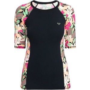 Roxy LYCRA PRINTED Dámské surfovací triko, černá, velikost obraz