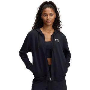 Under Armour RIVAL TERRY HOODIE Dámská mikina, černá, velikost obraz