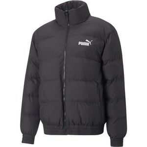 Puma ESSENTIALS+ POLYBALL PUFFER JACKET Pánská bunda, černá, velikost obraz