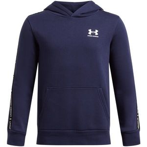 Under Armour ICON FLEECE HOODIE Chlapecká mikina, tmavě modrá, velikost S obraz