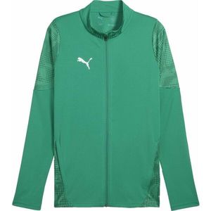 Puma TEAMCUP TRAINING JACKET Pánská fotbalová bunda, zelená, velikost obraz