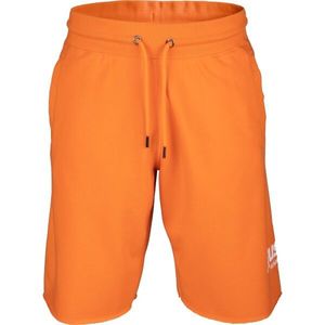 Russell Athletic CIRCLE RAW SHORT Pánské šortky, oranžová, velikost obraz