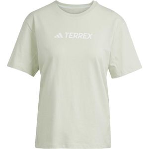adidas TERREX CLASSIC LOGO Dámské triko, světle zelená, velikost obraz