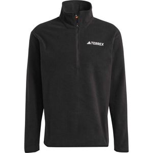 adidas TERREX MULTI FULL-ZIP FLEECE Pánská fleecová mikina, černá, velikost obraz