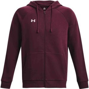 Under Armour RIVAL Pánská mikina, vínová, velikost obraz