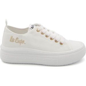 Lee Cooper CANVAS Dámské tenisky, bílá, velikost obraz