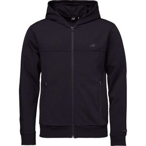 4F SWEATSHIRT Pánská mikina, černá, velikost obraz
