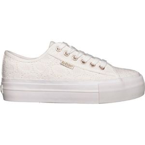 Lee Cooper CANVAS Dámské tenisky, bílá, velikost obraz