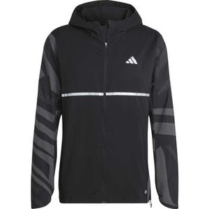adidas OWN THE RUN JACKET Pánská běžecká bunda, černá, velikost obraz