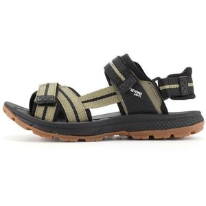 ALPINE PRO ALVE Pánské sandály, khaki, velikost obraz