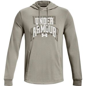 Under Armour RIVAL TERRY GRAPHIC Pánská mikina, zelená, velikost obraz