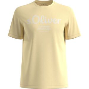 s.Oliver LOGO T-NOOS Pánské tričko, žlutá, velikost obraz
