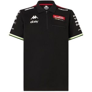 Kappa ACRIZ VR46 Pánská polokošile, černá, velikost obraz