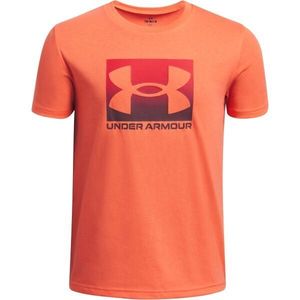 Under Armour BOXED SPORTS Chlapecké triko, oranžová, velikost L obraz