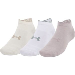 Under Armour ESSENTIAL LOW CUT 3PK Unisex ponožky, bílá, velikost S obraz
