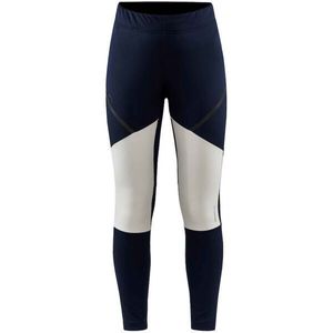 Craft GLIDE WIND TIGHT Dámské zateplené softshellové kalhoty, tmavě modrá, velikost obraz