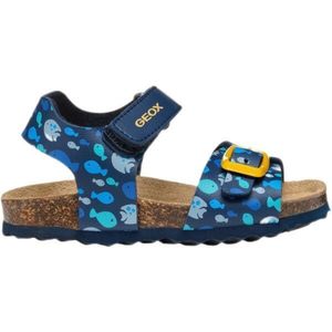 Geox B SANDAL CHALKI Dětské sandály, modrá, velikost obraz