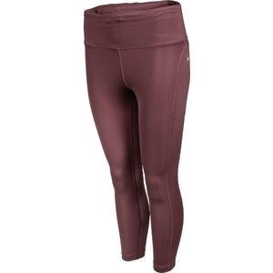 Nike DRI-FIT FAST Dámské běžecké legíny, vínová, velikost obraz