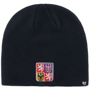 47 CZECH NATIONAL TEAM ’47 BEANIE Zimní čepice, tmavě modrá, velikost obraz
