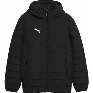 Puma TEAMADDITIONS HOODED PADDED JACKET Pánská bunda, černá, velikost obraz