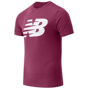 New Balance CLASSIC NB TEE Pánské triko, vínová, velikost obraz