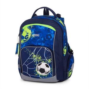Oxybag GO FOTBAL Školní batoh, modrá, velikost obraz