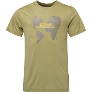 BUSHMAN CAMBI Pánské triko, světle zelená, velikost obraz