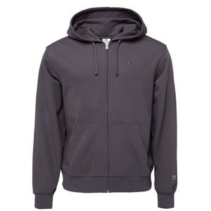 Champion FULL ZIP Pánská mikina, tmavě šedá, velikost obraz