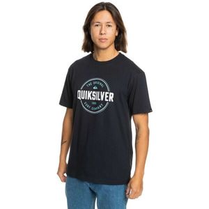 Quiksilver CIRCLE UP Pánské triko, černá, velikost obraz