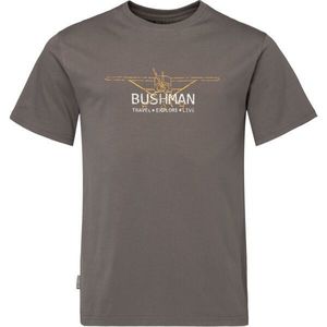 BUSHMAN SNYDER Pánské triko, tmavě šedá, velikost obraz