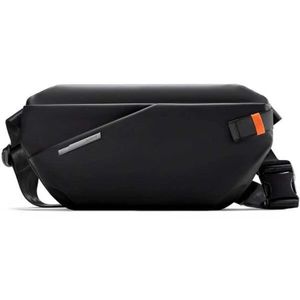 INATECK SLING BAG Crossbody ledvinka, černá, velikost obraz
