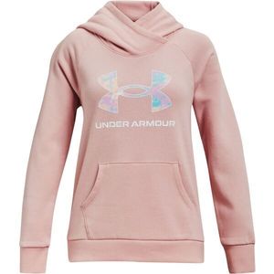 Under Armour RIVAL Dívčí mikina, lososová, velikost obraz
