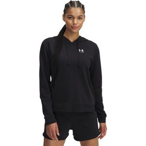 Under Armour RIVAL TERRY HOODIE Dámská mikina, černá, velikost S obraz