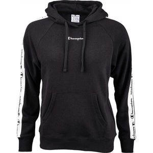 Champion HOODED SWEATSHIRT Dámská mikina, černá, velikost obraz