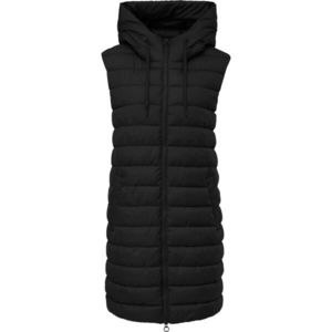 s.Oliver RL OUTDOOR WAISTCOAT Prošívaná vesta s kapucí, černá, velikost obraz