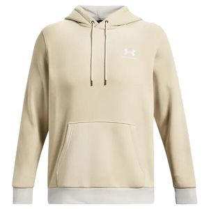Under Armour ESSENTIAL FLEECE Pánská mikina, béžová, velikost obraz