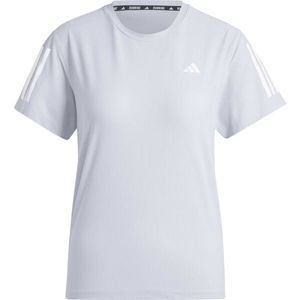 adidas OWN THE RUN T-SHIRT Dámské běžecké triko, šedá, velikost obraz