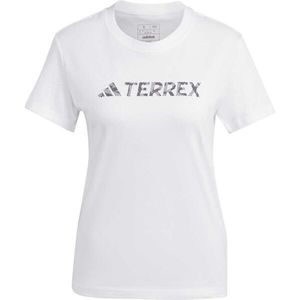 adidas LOGO TEE W Dámské triko, bílá, velikost obraz