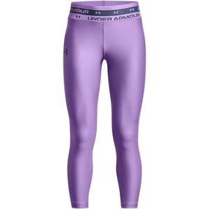 Under Armour HEATGEAR ARMOUR CROP Dívčí legíny, fialová, velikost obraz