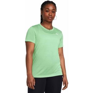 Under Armour TECH TWIST Dámské tričko, zelená, velikost obraz