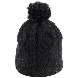 Finmark WINTER HAT Dámská pletená čepice, černá, velikost UNI obraz