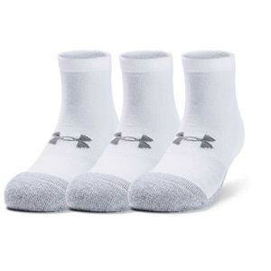 Under Armour HEATGEAR LOW CUT 3PK Unisex ponožky, bílá, velikost obraz