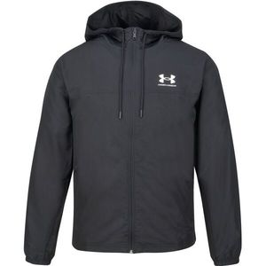 Under Armour RIVAL WOVEN WINDBREAKER Pánská bunda, černá, velikost L obraz