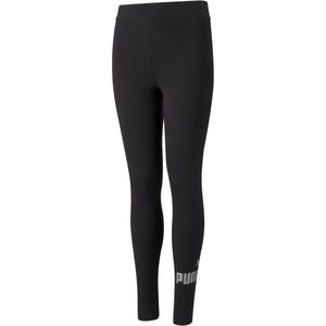 Puma ESSENTIALSENTIAL + LOGO PANTS Dívčí legíny, černá, velikost obraz